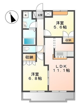 ＣＯＭＦＯＲＣＥ　ＫＯＢＥ　Aの物件間取画像